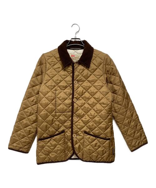 Traditional Weatherwear（トラディショナルウェザーウェア）Traditional Weatherwear (トラディショナルウェザーウェア) キルティングジャケット ライトブラウン サイズ:36の古着・服飾アイテム