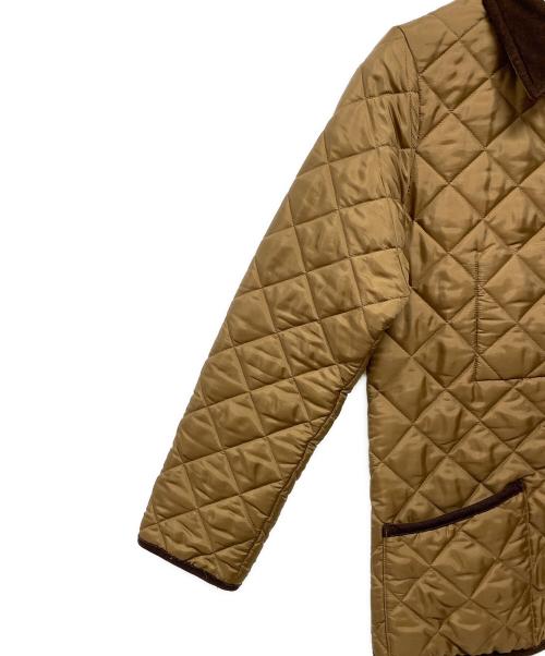 Traditional Weatherwear（トラディショナルウェザーウェア）Traditional Weatherwear (トラディショナルウェザーウェア) キルティングジャケット ライトブラウン サイズ:36の古着・服飾アイテム
