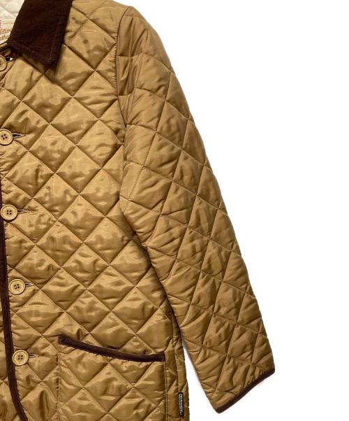 Traditional Weatherwear（トラディショナルウェザーウェア）Traditional Weatherwear (トラディショナルウェザーウェア) キルティングジャケット ライトブラウン サイズ:36の古着・服飾アイテム