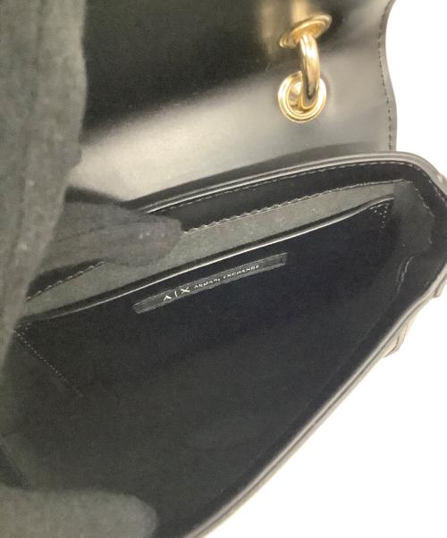 ARMANI EXCHANGE（アルマーニ エクスチェンジ）ARMANI EXCHANGE (アルマーニ エクスチェンジ) ショルダーポーチ ブラックの古着・服飾アイテム