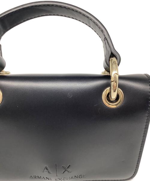 ARMANI EXCHANGE（アルマーニ エクスチェンジ）ARMANI EXCHANGE (アルマーニ エクスチェンジ) ショルダーポーチ ブラックの古着・服飾アイテム