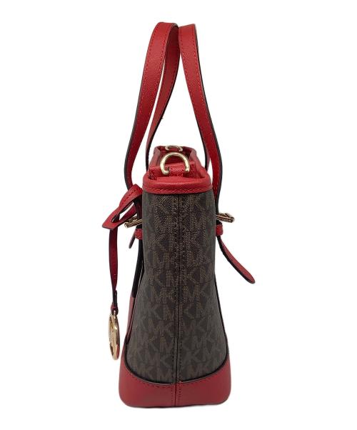MICHAEL KORS（マイケル・コース）MICHAEL KORS (マイケル・コース) ジェットセット 2WAYバッグ ブラウンの古着・服飾アイテム