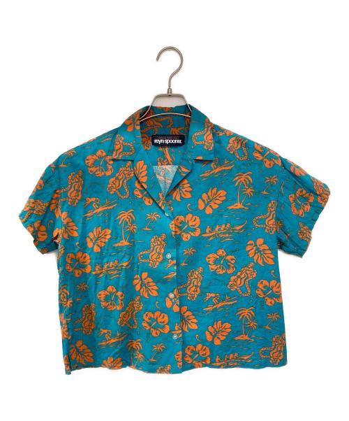 reyn spooner（レイン スプナー）reyn spooner (レイン スプナー) アロハシャツ ブルー サイズ:Mの古着・服飾アイテム