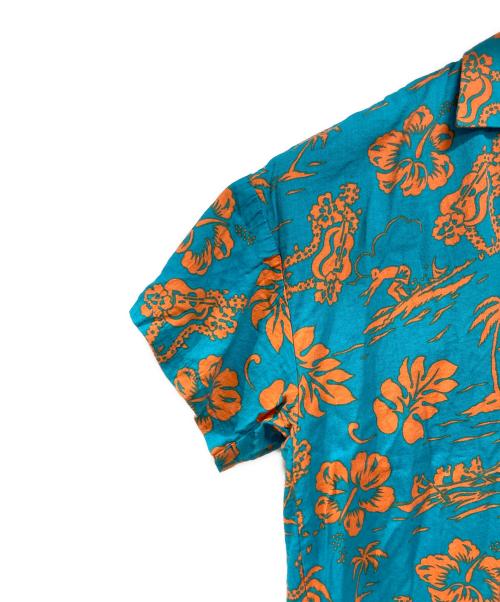 reyn spooner（レイン スプナー）reyn spooner (レイン スプナー) アロハシャツ ブルー サイズ:Mの古着・服飾アイテム