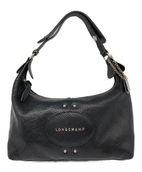 LONGCHAMP（ロンシャン）LONGCHAMP (ロンシャン) ハンドバッグ ブラックの古着・服飾アイテム