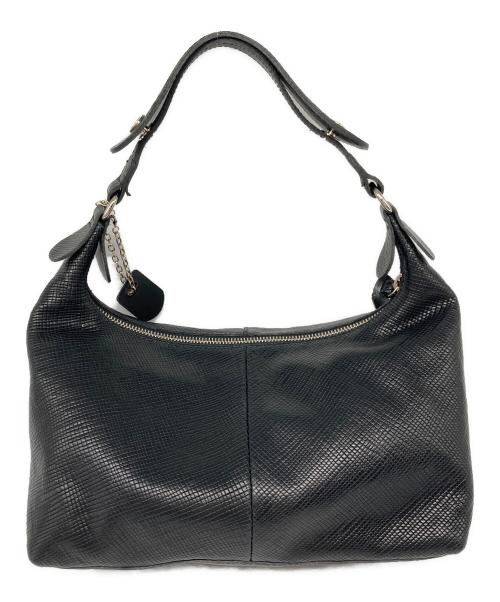 LONGCHAMP（ロンシャン）LONGCHAMP (ロンシャン) ハンドバッグ ブラックの古着・服飾アイテム