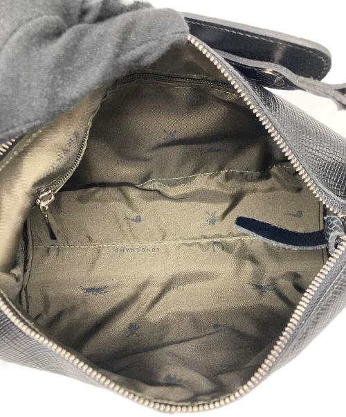 LONGCHAMP（ロンシャン）LONGCHAMP (ロンシャン) ハンドバッグ ブラックの古着・服飾アイテム