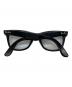 RAY-BAN (レイバン) 伊達眼鏡 WAYFARE ブラック サイズ:50□22：6000円