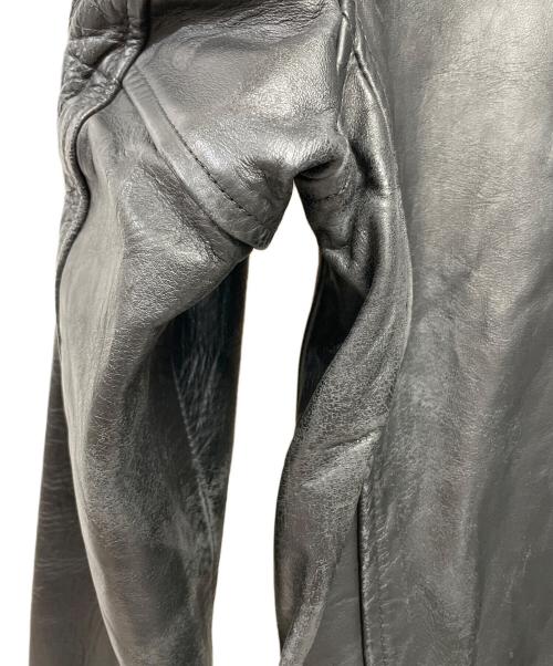 LOST WORLDS（ロストワールド）Lost Worlds (ロストワールド) レザージャケット ブラック サイズ:38の古着・服飾アイテム