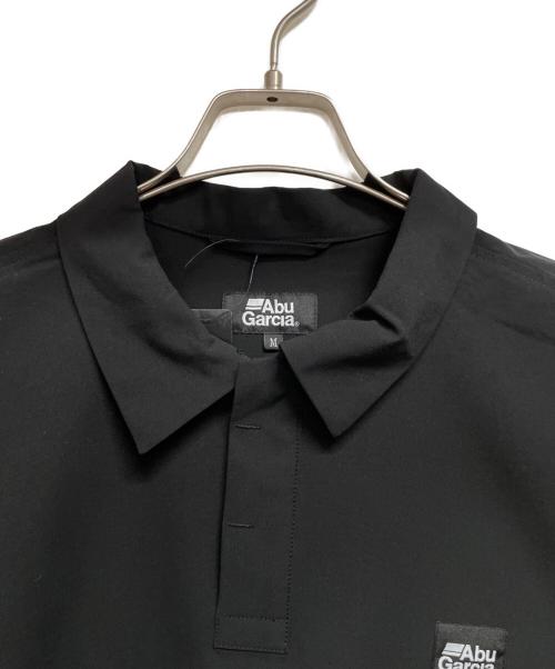 Abu Garcia（アブガルシア）Abu Garcia (アブガルシア) ウォーターレジスタント フィッシングポロ ブラック サイズ:M 未使用品の古着・服飾アイテム