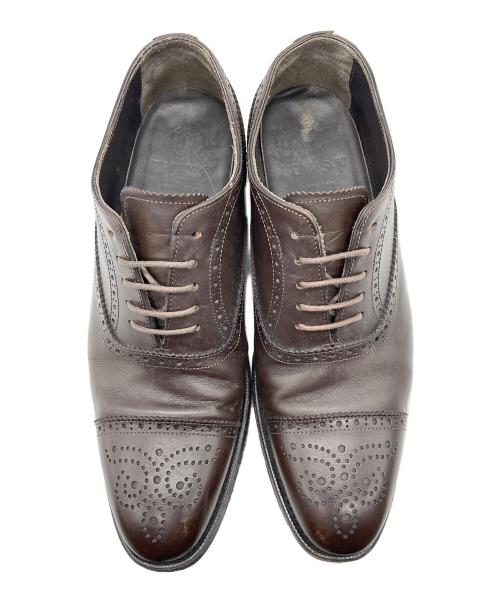 BEAMS F（ビームスエフ）BEAMS F (ビームスエフ) ドレスシューズ BM1401TR ブラウン サイズ:25.5cmの古着・服飾アイテム