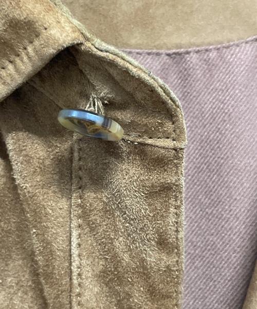 BROOKS BROTHERS 346（ブルックスブラザーズ 346）BROOKS BROTHERS 346 (ブルックスブラザーズ 346) ラムレザージャケット キャメル サイズ:Mの古着・服飾アイテム