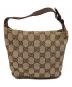 GUCCI (グッチ) GGキャンバスポーチ ベージュ×ブラウン：18000円
