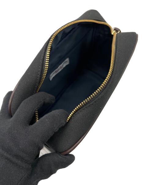 U.S POLO ASSN（ユーエスポロアッスン）U.S POLO ASSN (ユーエスポロアッスン) ショルダーバッグ ブラック×ブラウンの古着・服飾アイテム