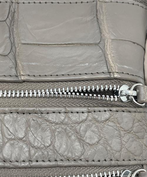 RODANIA（ロダニア）RODANIA (ロダニア) ショルダーバッグ ライトグレーの古着・服飾アイテム