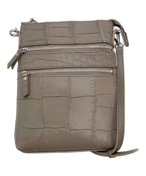 RODANIA（ロダニア）RODANIA (ロダニア) ショルダーバッグ ライトグレーの古着・服飾アイテム