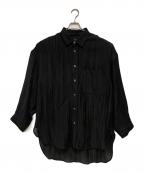 MAISON SPECIALメゾンスペシャル）の古着「長袖シャツ」｜ブラック