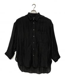 MAISON SPECIAL（メゾンスペシャル）の古着「長袖シャツ」｜ブラック