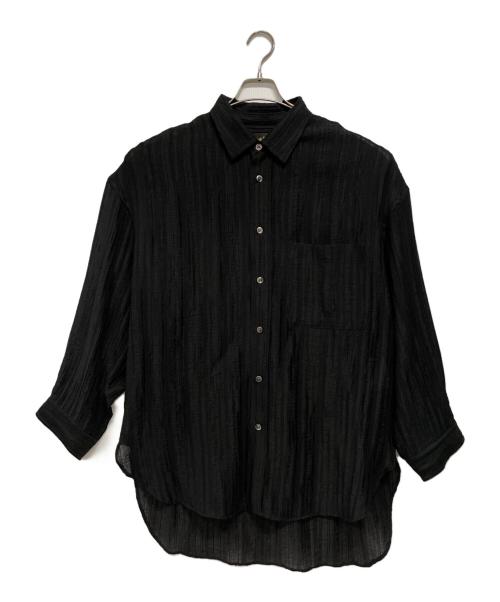 MAISON SPECIAL（メゾンスペシャル）MAISON SPECIAL (メゾンスペシャル) 長袖シャツ ブラック サイズ:SIZE 1の古着・服飾アイテム