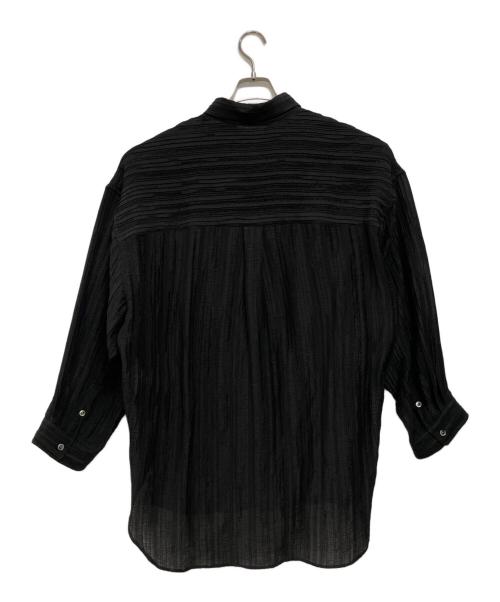 MAISON SPECIAL（メゾンスペシャル）MAISON SPECIAL (メゾンスペシャル) 長袖シャツ ブラック サイズ:SIZE 1の古着・服飾アイテム