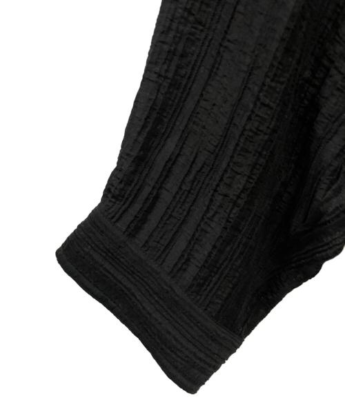 MAISON SPECIAL（メゾンスペシャル）MAISON SPECIAL (メゾンスペシャル) 長袖シャツ ブラック サイズ:SIZE 1の古着・服飾アイテム