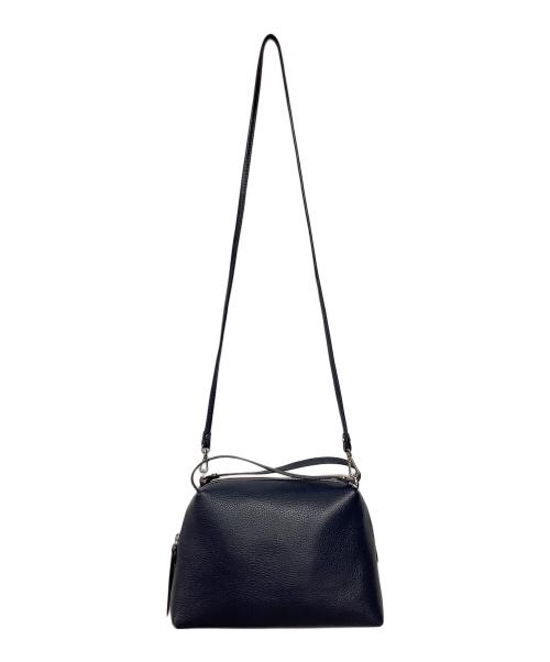 GIANNI CHIARINI（ジャンニ キアリーニ）GIANNI CHIARINI (ジャンニ キアリーニ) 2WAYバッグ ネイビーの古着・服飾アイテム