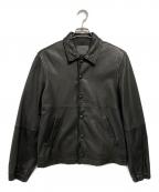 Saturdays NYCサタデーズ ニューヨーク）の古着「ラムレザージャケット」｜ブラック