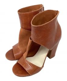 Maison Martin Margela（メゾン マルタン マルジェラ）の古着「スエードサンダル」｜ライトブラウン