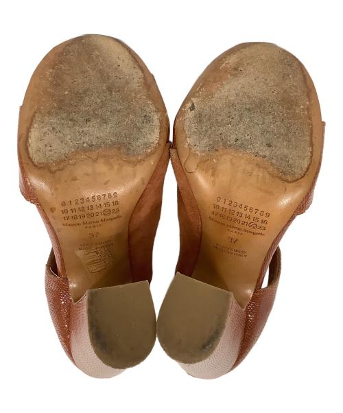 Maison Martin Margela（メゾン マルタン マルジェラ）Maison Martin Margela (メゾン マルタン マルジェラ) スエードサンダル ライトブラウン サイズ:37の古着・服飾アイテム