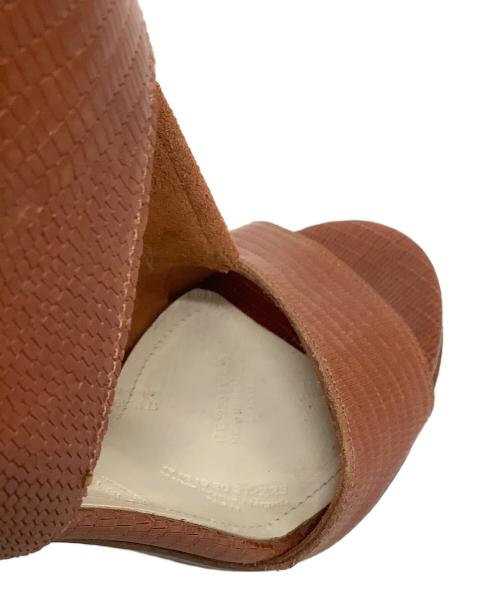 Maison Martin Margela（メゾン マルタン マルジェラ）Maison Martin Margela (メゾン マルタン マルジェラ) スエードサンダル ライトブラウン サイズ:37の古着・服飾アイテム