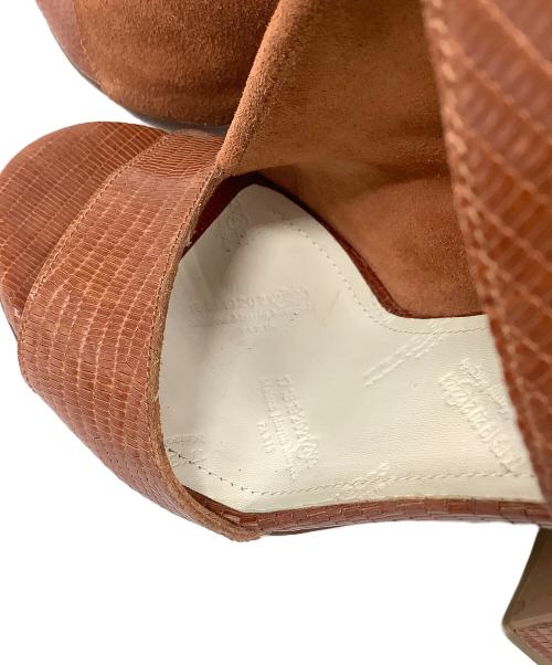 Maison Martin Margela（メゾン マルタン マルジェラ）Maison Martin Margela (メゾン マルタン マルジェラ) スエードサンダル ライトブラウン サイズ:37の古着・服飾アイテム