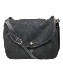 AVACATION（アヴァケーション）の古着「ペイズリーショルダーバッグ」｜ブラック