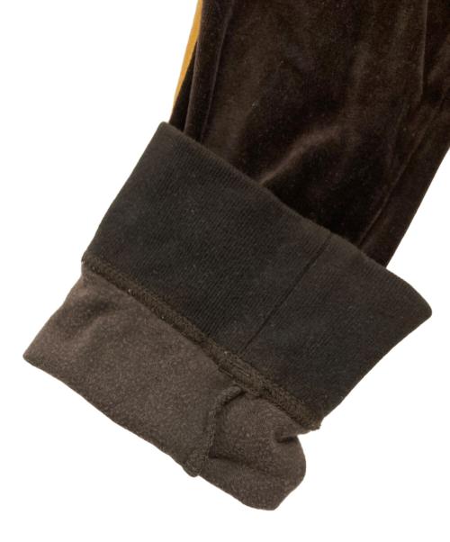 BURBERRY BLACK LABEL（バーバリーブラックレーベル）BURBERRY BLACK LABEL (バーバリーブラックレーベル) Logo Velour Track Jacket ブラウン サイズ:SIZE 2の古着・服飾アイテム