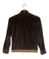 BURBERRY BLACK LABEL (バーバリーブラックレーベル) Logo Velour Track Jacket ブラウン サイズ:SIZE 2：7000円