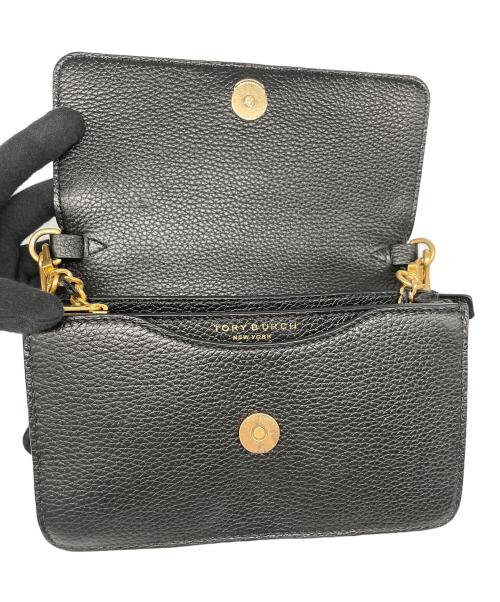 TORY BURCH（トリーバーチ）TORY BURCH (トリーバーチ) ブリテン ワンショルダーバッグ ブラックの古着・服飾アイテム