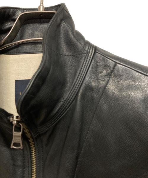 BANANA REPUBLIC（バナナリパブリック）BANANA REPUBLIC (バナナリパブリック) レザージャケット ブラック サイズ:Mの古着・服飾アイテム