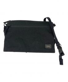 PORTER（ポーター）の古着「HYBRID SACOCHE 737-17820 (ハイブリッドサコッシュ)」｜ブラック