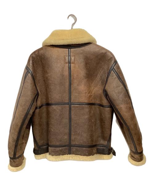 Wind Armor（ウィンドアーマー）Wind Armor (ウィンドアーマー) TYPE B-3 フライトジャケット ブラウン×ベージュ サイズ:LLの古着・服飾アイテム