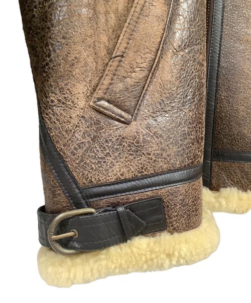 Wind Armor（ウィンドアーマー）Wind Armor (ウィンドアーマー) TYPE B-3 フライトジャケット ブラウン×ベージュ サイズ:LLの古着・服飾アイテム