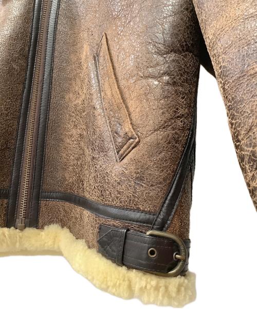 Wind Armor（ウィンドアーマー）Wind Armor (ウィンドアーマー) TYPE B-3 フライトジャケット ブラウン×ベージュ サイズ:LLの古着・服飾アイテム