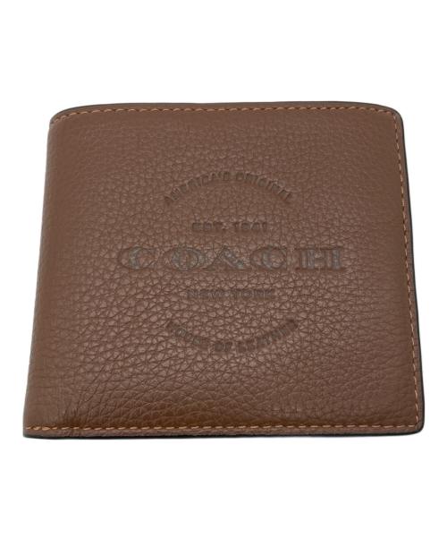 COACH（コーチ）COACH (コーチ) 2つ折り財布 ブラウンの古着・服飾アイテム