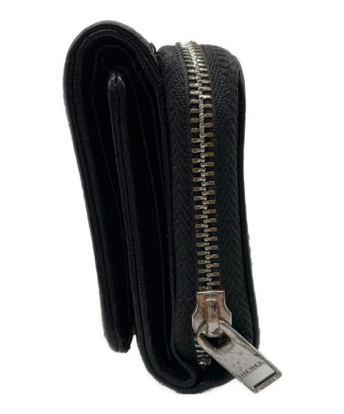 DIESEL（ディーゼル）DIESEL (ディーゼル) 3つ折り財布 ブラックの古着・服飾アイテム