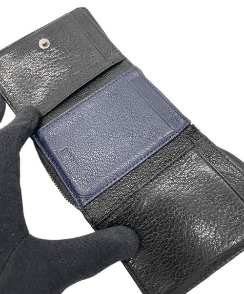 DIESEL（ディーゼル）DIESEL (ディーゼル) 3つ折り財布 ブラックの古着・服飾アイテム