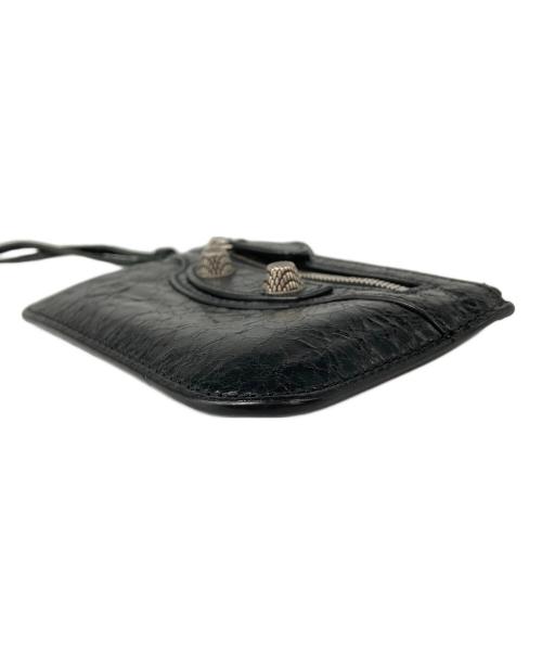 BALENCIAGA（バレンシアガ）BALENCIAGA (バレンシアガ) ル・カゴール クリップオンミラーカードコインケース ブラックの古着・服飾アイテム