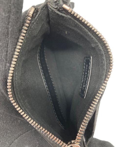 BALENCIAGA（バレンシアガ）BALENCIAGA (バレンシアガ) ル・カゴール クリップオンミラーカードコインケース ブラックの古着・服飾アイテム