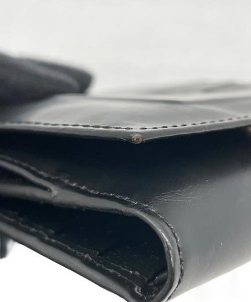 GUCCI（グッチ）GUCCI (グッチ) 2つ折り財布 ブラックの古着・服飾アイテム