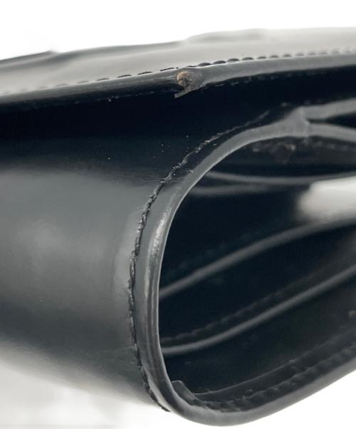 GUCCI（グッチ）GUCCI (グッチ) 2つ折り財布 ブラックの古着・服飾アイテム