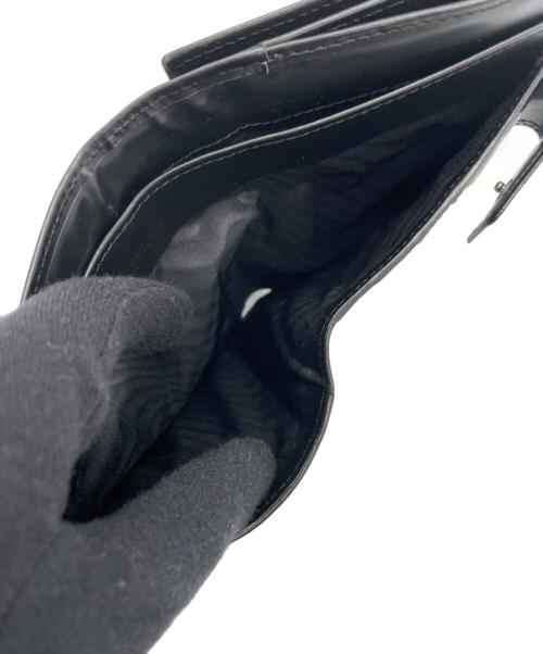 GUCCI（グッチ）GUCCI (グッチ) 2つ折り財布 ブラックの古着・服飾アイテム