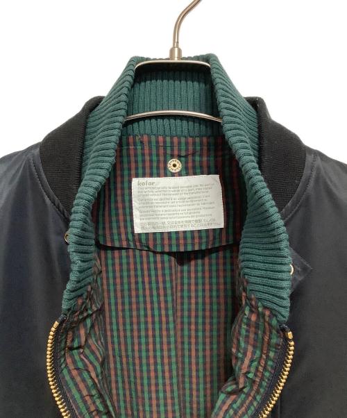 KOLOR（カラー）KOLOR (カラー) ドッキングMA-1ジャケット グリーン サイズ:2の古着・服飾アイテム