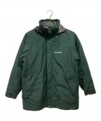 mont-bellモンベル）の古着「ヴェイルダウンパーカ」｜グリーン×グレー